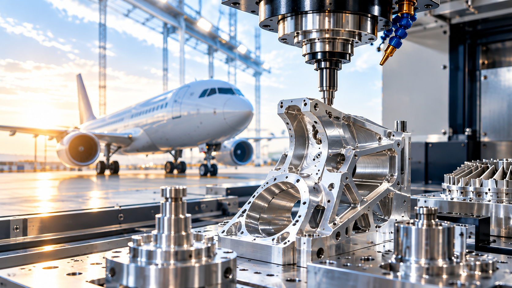 Aerospace precision machined components