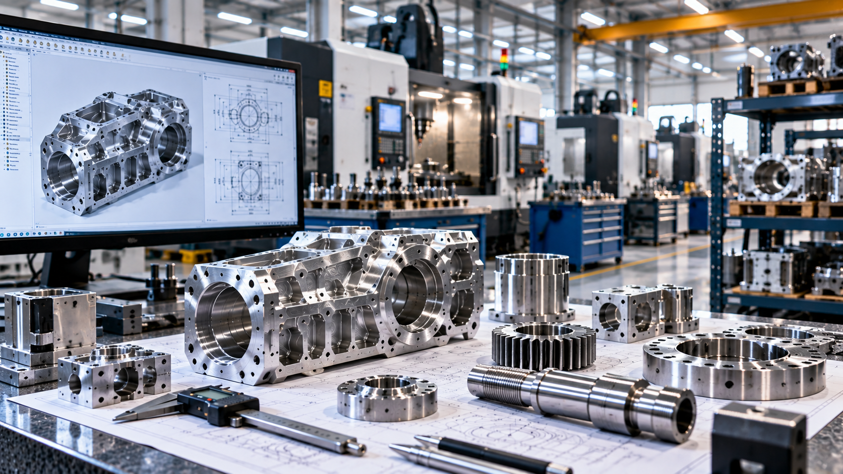 Industrial component manufacturing